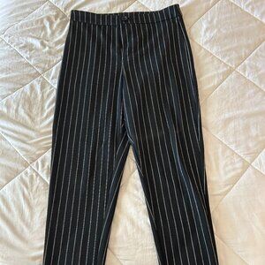 Striped Fitted Pants